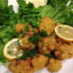 A picture of Deep-Fried Cauliflower Nuggets.