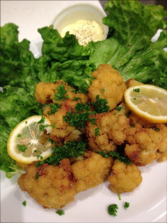 A picture of Deep-Fried Cauliflower Nuggets.