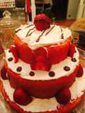 Strawberries And Dream Cake