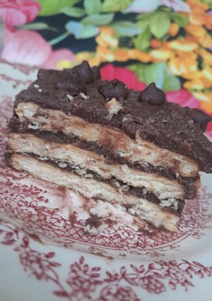 Csokis keksz torta 🍰 recept fotója