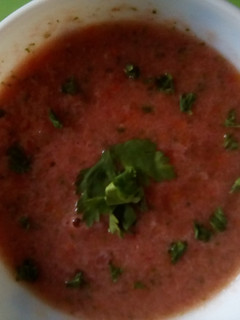 A picture of Chunky Tomato Soup.