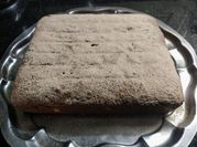 Una foto de budin de banana y canela