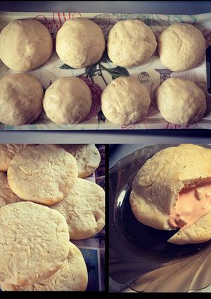 Házi gyros pita 🌯 recept fotója