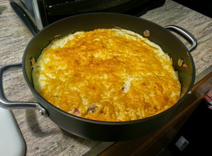 A picture of I'm too tired to cook Chicken Fried Steak Casserole.