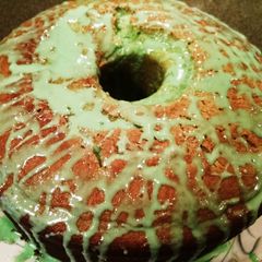 A picture of Melted Ice Cream Cake.