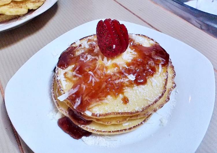 Recipe of Quick Caramel Pancake