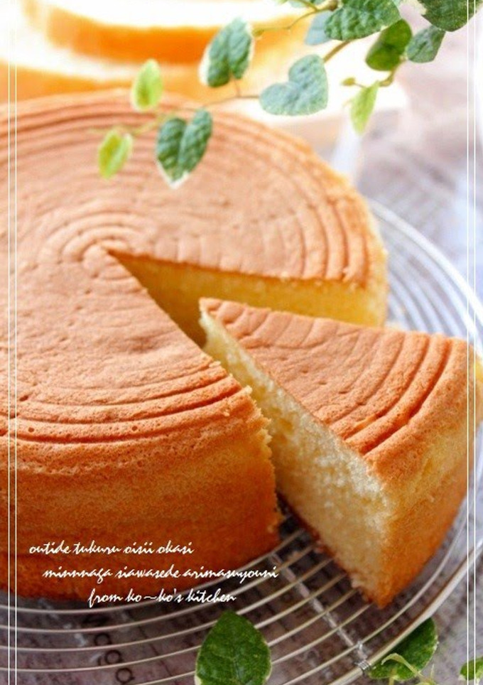 A picture of Foolproof Spongecake.