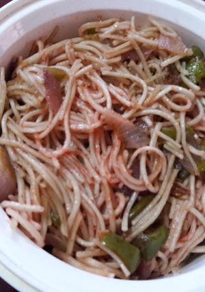 A picture of Hakka Noodles.