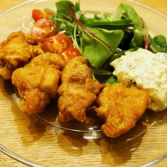 A picture of Our Family's Chicken Nanban.