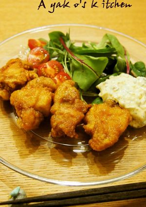 A picture of Our Family's Chicken Nanban.
