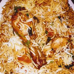 A picture of Shan bombay biryani.