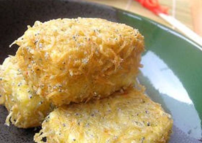 Deep Fried Tofu With Shirasu Batter Recipe by cookpad.japan - Cookpad