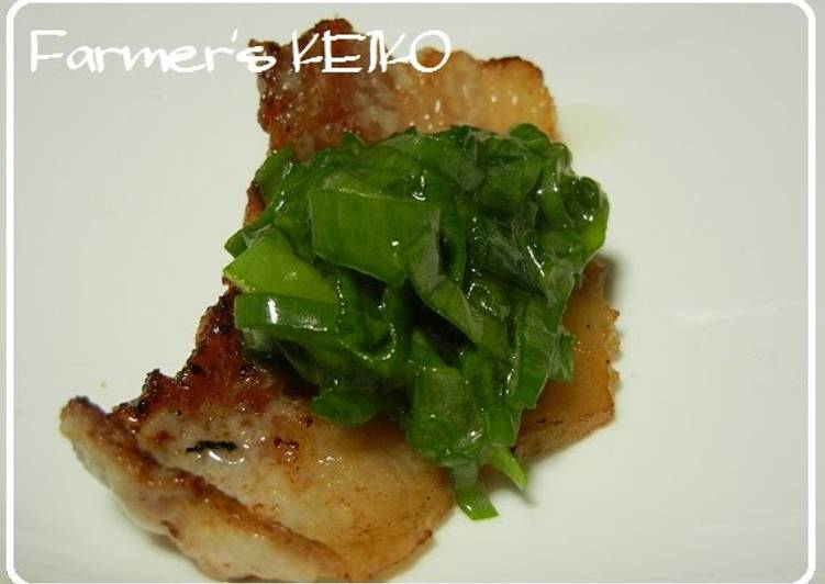 Recipe of Favorite Green Onion Sauce For Yakiniku (Grilled Meat)