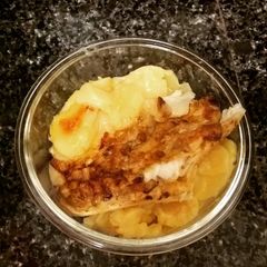 A picture of Baked Fish in Mayo & Mustard.