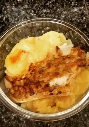 A picture of Baked Fish in Mayo & Mustard.
