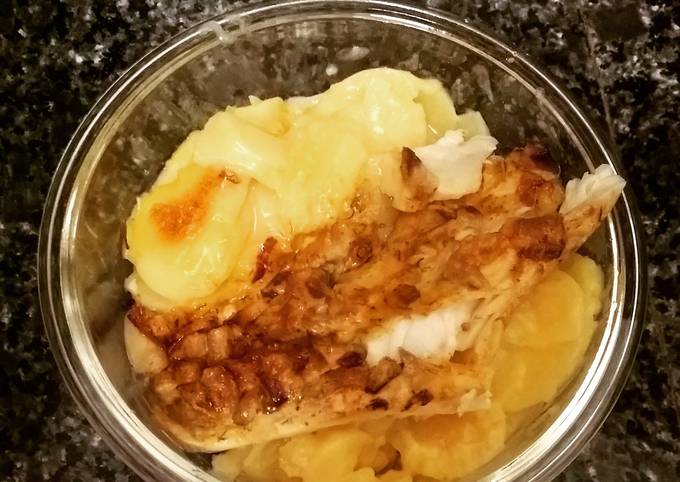 Baked Fish in Mayo & Mustard