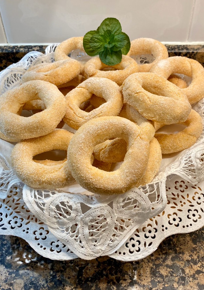 Una foto de Roscos de vino blanco, sin gluten
