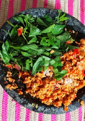 Foto resep Sambel tempe kemangi
