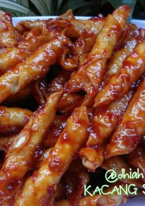 Foto resep Kacang sembunyi pedes manis