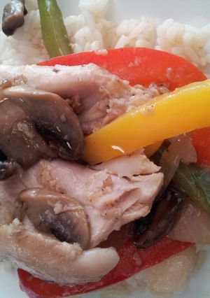 A picture of Chicken Stir Fry.