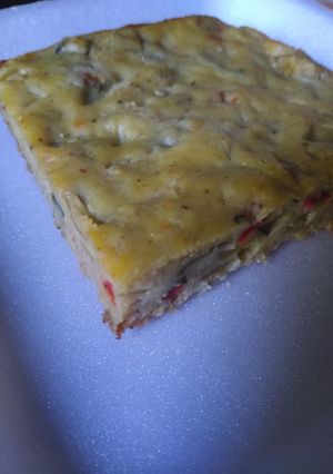 Una foto de Tarta de Zuchinis, Zapallito y ¡Pepino!