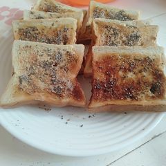Toast Bread with Chia Seeds toppings A picture of Toast Bread with Chia Seeds toppings.