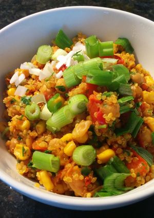 A picture of Sunny Tumeric Quinoa.