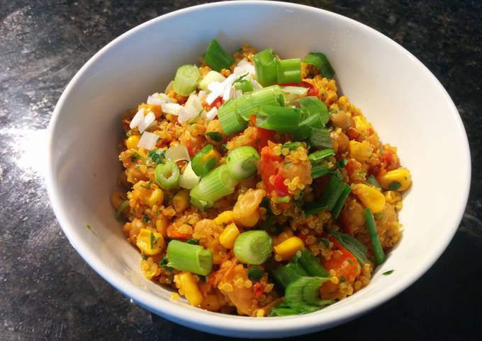 Recipe of Speedy Sunny Tumeric Quinoa