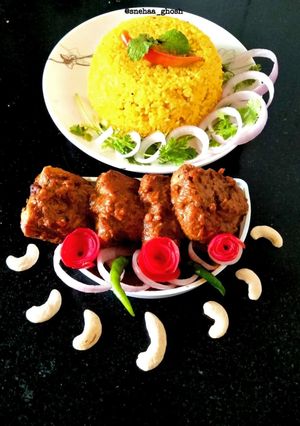 ভেটকি বেগম সাথে কাজু পোলাও(bhetki begum sathe kaju polau recipe in Bengali) রেসিপির প্রধান ছবি