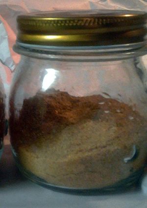 A picture of pork butt rub II.