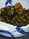 Rice Condiment Daikon Radish Leaves (Turnip Greens) for Fridge Stocking