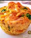 Egg And Veggies Muffin
