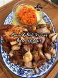 Ayam & Babi Goreng Bawang Putih Nikmat & Lezat
