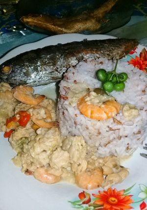 Foto resep Sambal tumpang + Udang