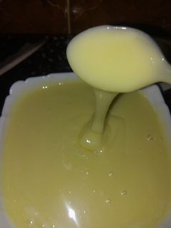 صورة لوصفة الحليب المركز المحلى