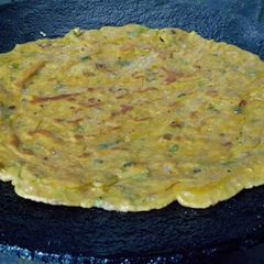 A picture of Baisan ki Roti (Pancake) #Cookpadapp #Sehri_Contest.