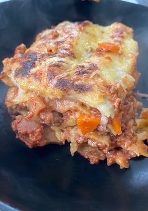 Une photo de Lasagnes bolognaises variante au panais