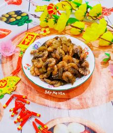 tôm rim sữa đặc