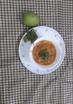 A picture of Mango curry.