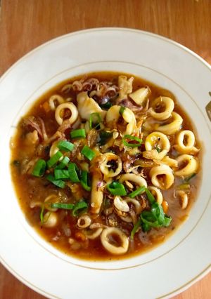 Foto resep Cumi Saus Asam Manis Pedas