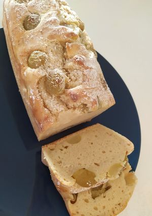 Foto di Plumcake all'uva bianca