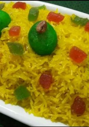 A picture of Simple Zarda 💚💛💚.