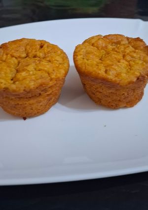 Una foto de Muffins de zanahoria
