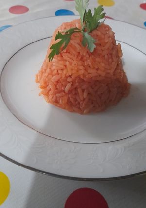 Una foto de Arroz rojo