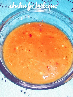 A picture of Imli ki khatii methi chutney for barbeque.