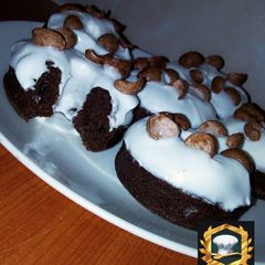 A picture of Chocolate baking doughnut recipe.