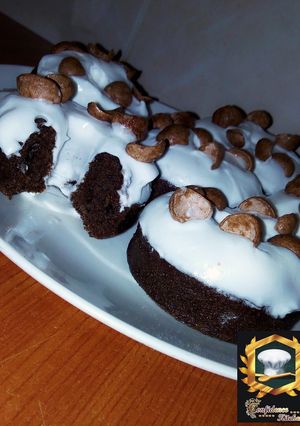 A picture of Chocolate baking doughnut recipe.