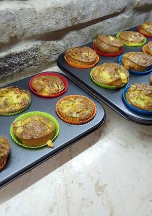 Tojás muffin recept fotója