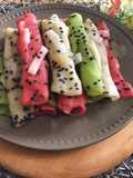 Thai Dessert • Thai Soft Coconut Crepe • Thong Muan Sod | ThaiChef Food