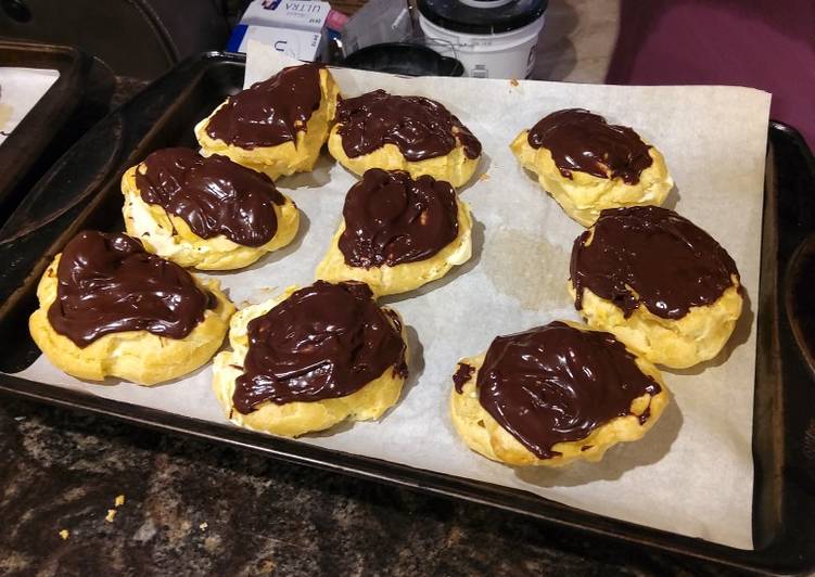 Recipe of Super Quick Homemade Eclairs